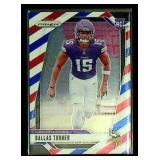 2021 Panini Prizm Dallas Turner RC Football Card