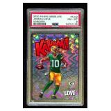 2020 Panini Absolute Jordan Love Kaboom! PSA 8