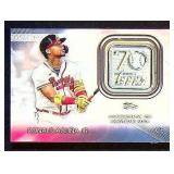 Topps Ronald Acuï¿½a Jr. 70th Anniversary Patch...