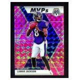 Panini 2020 Mosaic Prizm MVPs Lamar Jackson No....