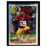 Topps London Fletcher #59 NFL Career Refractor...