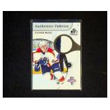 Authentic Fabrics Stephen Weiss AF-SW Hockey Card