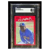 1990 Donruss #365 Ken Griffey Jr. SGC 8