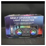 Newly Upgrade 5 in1 Light Projector
