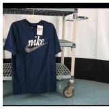 Nike T-Shirt Large with Swoosh Logo