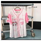 Washington Hello Kitty Baseball Jersey XL