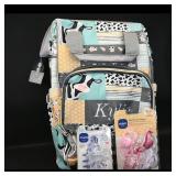 'Kylie' Patchwork Backpack with mam Baby Items