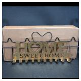 Assortment of 3 Wall-Mounted Jacket & Key Racks