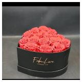 FabuLove Heart-Shaped Rose Box