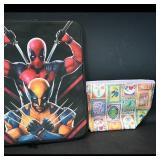Assortment of Two Zip Pouches  Character &...