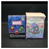 Funko Marvel Mystery Minis + Pop Mart Pucky...