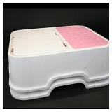 Kids Step Stool XTL-8870 (white/pink)
