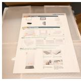 Clear Plastic Shoe Boxes (Disassembled Set)