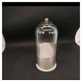 Plastic Rotating Vanity Organizer with Dome Lid