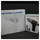 Two Handheld Vacuum Cleaners  HL-121 & AS228...