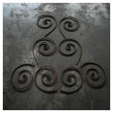 Set of 8 Decorative Metal Spirals