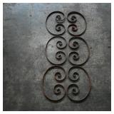 Set of 6 Decorative Iron C-shaped Scrollwork...