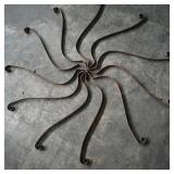 Set of 11 Decorative Metal Scrollwork Pieces