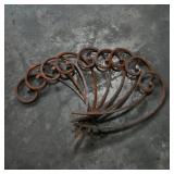 Set of 9 Decorative Metal Scrolls