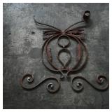 Set of 3 Decorative Wrought Iron Wall Art