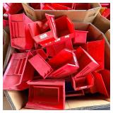 SPNA Cardboard Bulk Box with Red Plastic...