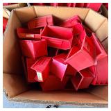 Bulk Storage Bins in Box - Red