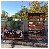 Assortment of Metal Pallet Beams & Rack...