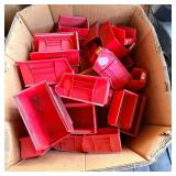 Bin Red Storage Bins (bulk)