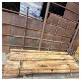 Bundle of Rough-Sawn Lumber ï¿½ 48 pieces 3.5" x...