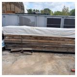 Stack of Used Oak Timbers ï¿½ 100 pieces...