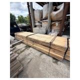 Stack of Timber Boards ï¿½ 117 Pieces 3.5" x 2.5"...