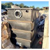 Large Industrial Poly Water Storage Tank w/...