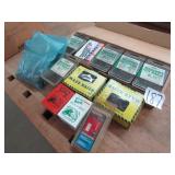 8+ BOXES MASONRY CUT NAILS; MORE
