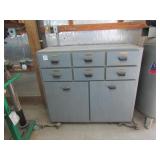 WORKSHOP CABINET ,6 DRAWERS, 2 BOTTOM STORAGE