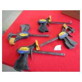 4- QUICK GRIP BAR CLAMPS