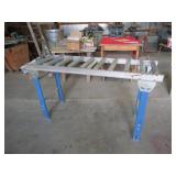 ROLLER WORK STAND ,5FT X16" W W/ ADJUSTABLE LEGS