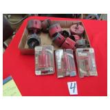 14- HOLE SAWS , VARIOUS SIZES