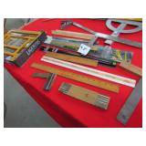 GRAET DIVIDER RULER; SQUARES; RULERS; LUMBER