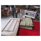 PATTERNS; BENCH LEGS; DOORS; MORE