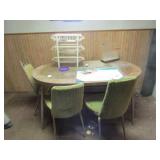 TABLE; CHAIRS; MORE