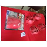 4- BAR CLAMPS HOLDERS; PAINTER