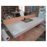ROUTER TABLE W/ DUST COLLECTOR ATTACHMENT 36 X20"