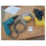MAKITA DRYWALL SCREWDRIVER ; HEAD PHONES