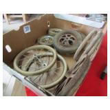 5 PAIRS WHEELS