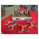 BIG JAW VICE GRIPS; PONY HAND CLAMPS