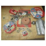 BELT POWER DIE CAST GRINDER; NEW PULLEYS; PILLOW