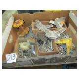 BIG BOX FULL - ANGLE CLAMPS, BOLTS, CABLE MORE