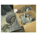 2 SETS CASTER WHEELS; AIRPLANE WHEEL ; MORE