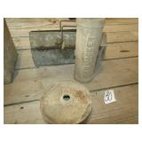 RED JACKET WELL PUMP CYLINDER; SMALL METAL TOOL