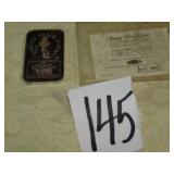 1986 ONE TROY OUNCE SILVER BAR -LIBERTY TRADE SILR